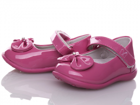 Clibee D603 pink (деми) туфли детские