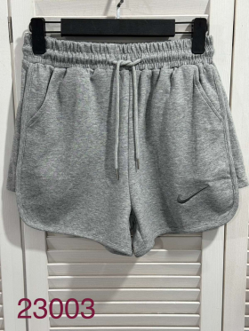 No Brand 23003 grey (лето) шорты женские