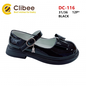 Clibee Apa-DC116 black (демі) туфлі дитячі