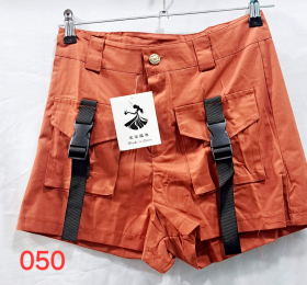No Brand 050 orange (лето) шорты женские