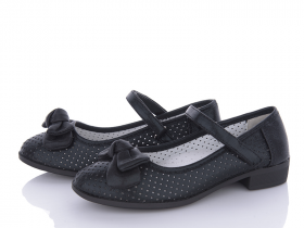 Clibee D105 black (лето) туфли детские