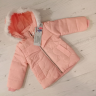 No Brand U6S74 peach (демі) куртка дитяча