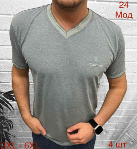 No Brand 24-1 grey (лето) футболка мужские
