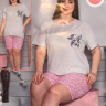 Asma 11162 сер-розов. (лето) пижама женские