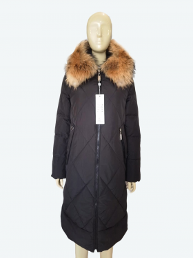 No Brand 918 black (зима) куртка женские