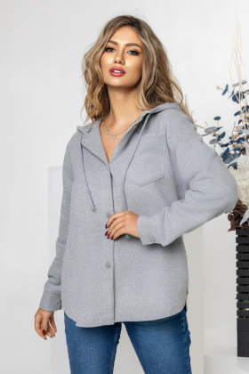 No Brand TS39 grey (зима) сорочка жіночі