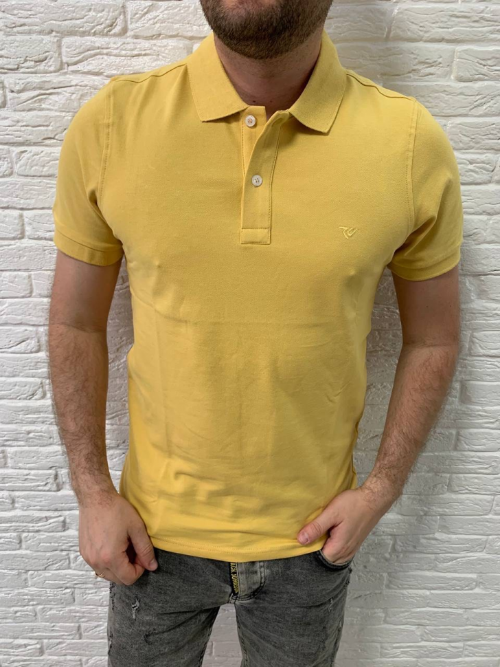 No Brand 1451 yellow (літо) футболка чоловіча