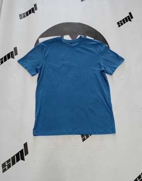 No Brand 100 blue (лето) футболка мужские