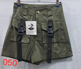 No Brand 050-1 khaki (лето) шорты женские