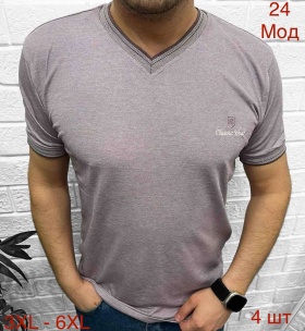 No Brand 24-2 grey (лето) футболка мужские