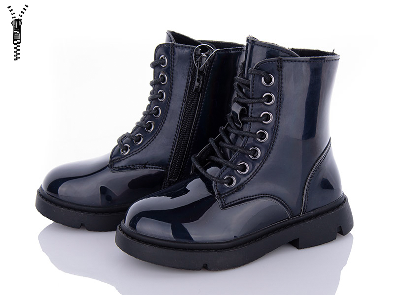 Apawwa NNQ232 black (деми) ботинки детские