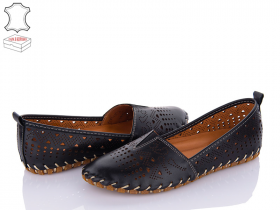 Osso 0103 чорний (літо) туфлі жіночі