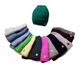 No Brand 1065 mix (зима) шапка женские