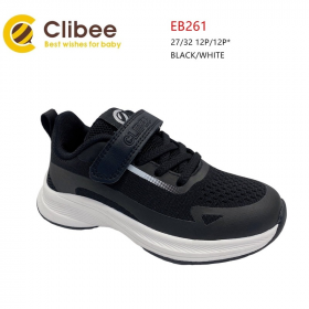 Clibee Apa-EB261 black (деми) кроссовки детские