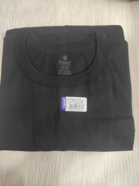 No Brand 709-2 black (M) (лето) футболка мужские