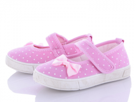 Apawwa ZC196 pink (демі) туфлі дитячі