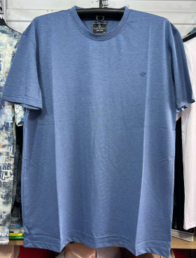 No Brand 139 blue (лето) футболка мужские