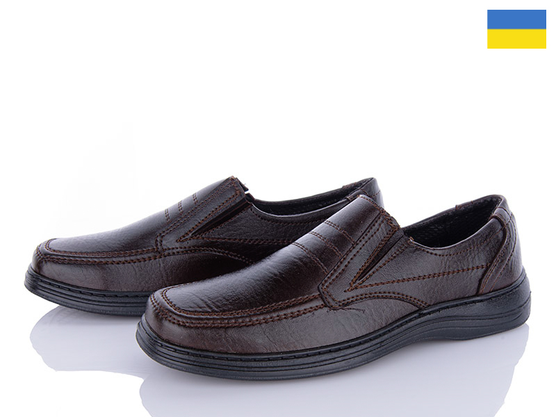 Lvovbaza Roksol Т1 коричневий (демі) чоловічі туфлі
