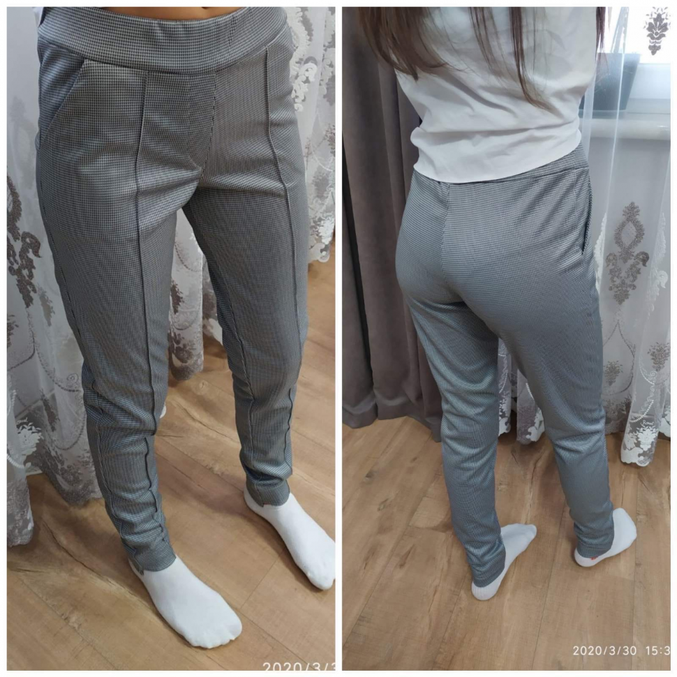 No Brand V31 grey (деми) штаны женские