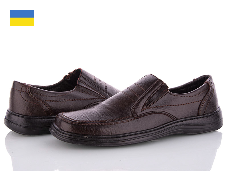 Lvovbaza Roksol Т1 коричневий (демі) чоловічі туфлі