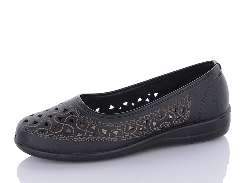 Yuemingzu 211 black (літо) туфлі жіночі