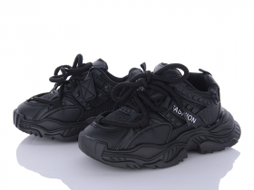 Apawwa 1625 black (демі) кросівки дитячі