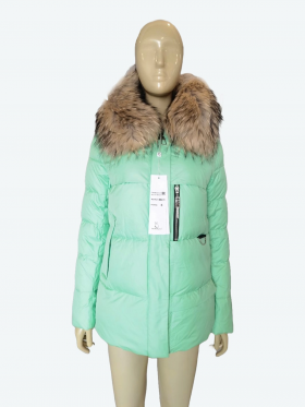 No Brand 992-1 green (зима) куртка женские