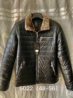 No Brand 5022 black (зима) куртка мужские