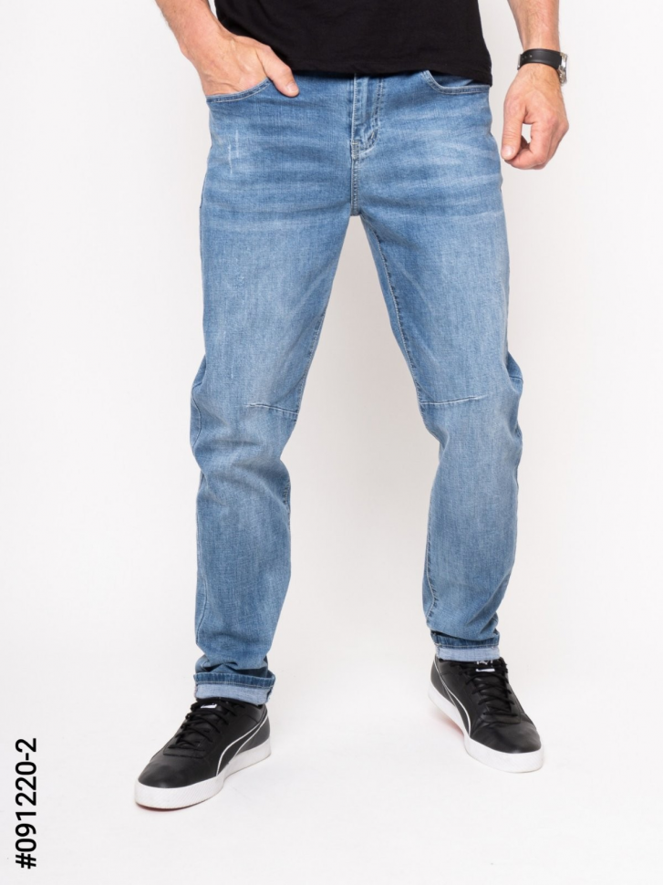 No Brand 091220-2 l.blue (демі) чоловічі джинси