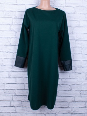 No Brand П018 зелений (демі) сукня жіночі