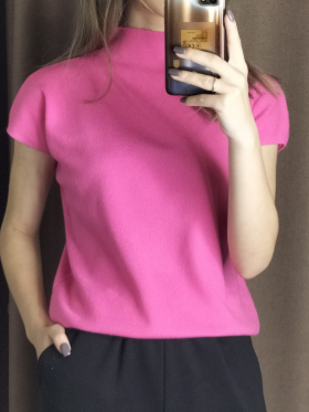 No Brand 812 pink (лето) футболка женские