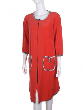 No Brand 31135 red (демі) жіночі халат