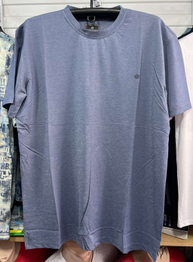 No Brand 141 blue (лето) футболка мужские
