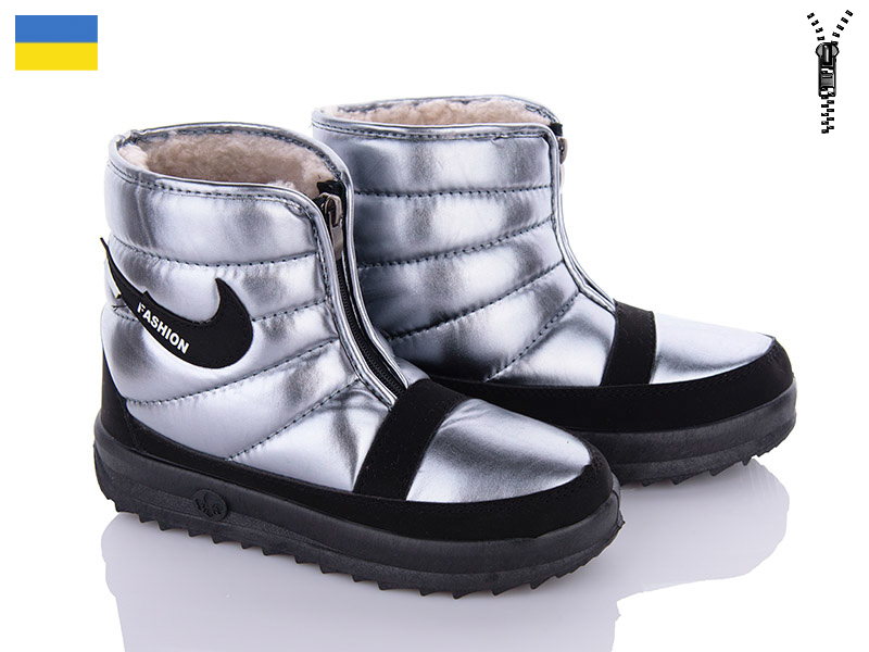 Malibu KWZ1899S срібло (зима) ботинки женские