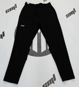 No Brand 15009 black (деми) штаны спорт мужские