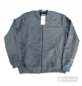 No Brand TK67 grey (деми) куртка мужские