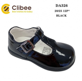 Clibee LD-DA326 black (лето) туфли детские