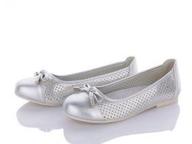 Clibee D53 silver (літо) туфлі дитячі