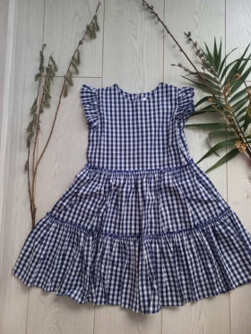 No Brand Q002-2 blue (лето) платье детские