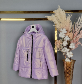 No Brand 7204 lilac (деми) куртка детские