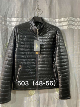 No Brand 503 black (демі) куртка чоловіча