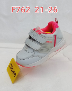 Clibee Apa-F762 white-pink (деми) кроссовки детские