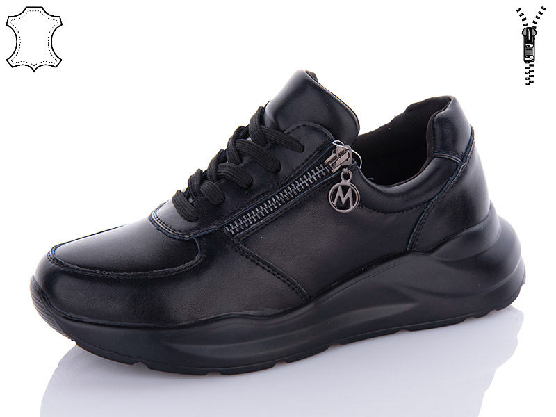 Yimeili Y796-5 black (демі) кросівки жіночі