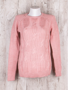 No Brand 125 pink (зима) светр жіночі
