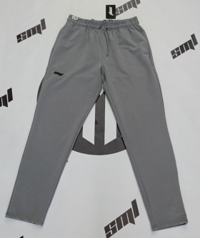 No Brand 15009 grey (деми) штаны спорт мужские