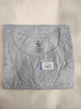 No Brand 709-3 grey (L) (лето) футболка мужские