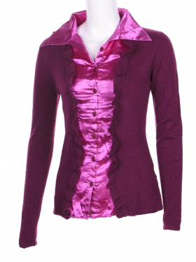 No Brand Z9011 purple (демі) светр жіночі