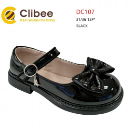 Clibee Apa-DC107 black (лето) туфли детские