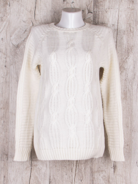 No Brand 125 white (зима) светр жіночі
