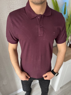No Brand 1502 purple (лето) футболка мужские
